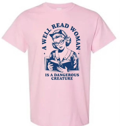 A well read woman