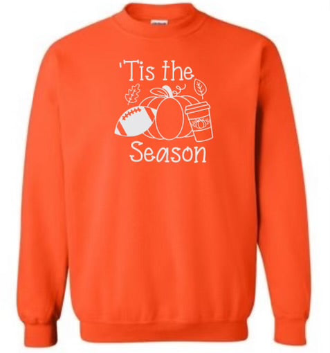 White script Tis the Season