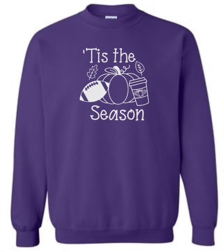 White script Tis the Season