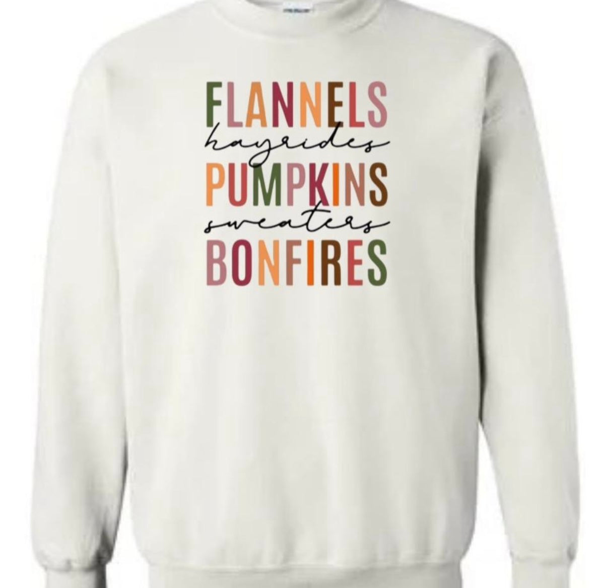 Flannels, Hayrides, Pumpkins, Sweaters, Bonfires