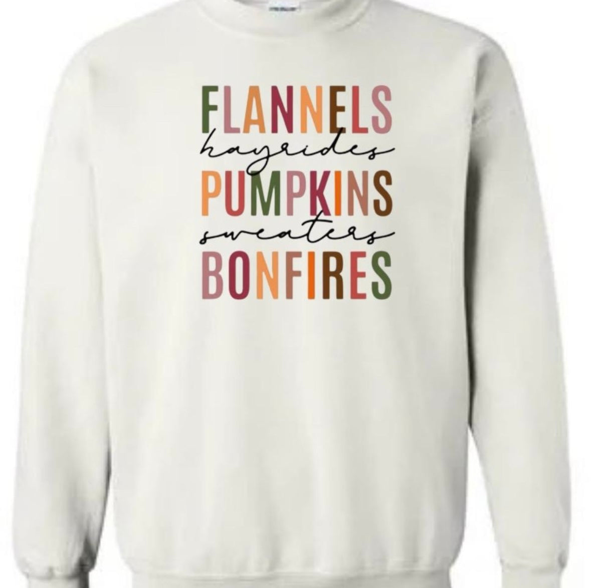 Flannels, Hayrides, Pumpkins, Sweaters, Bonfires