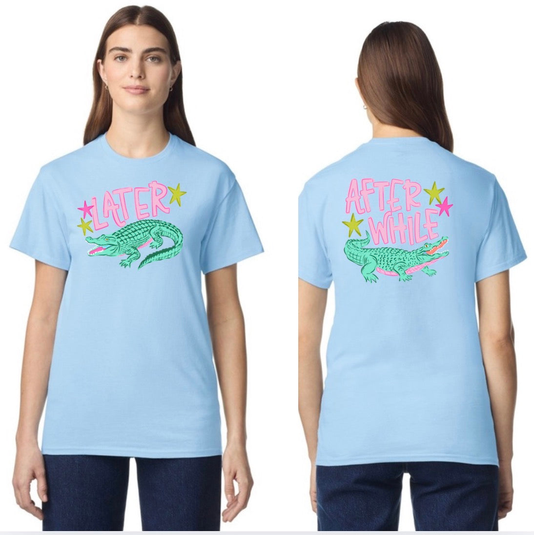 Later Gator, after while crocodile T-shirt