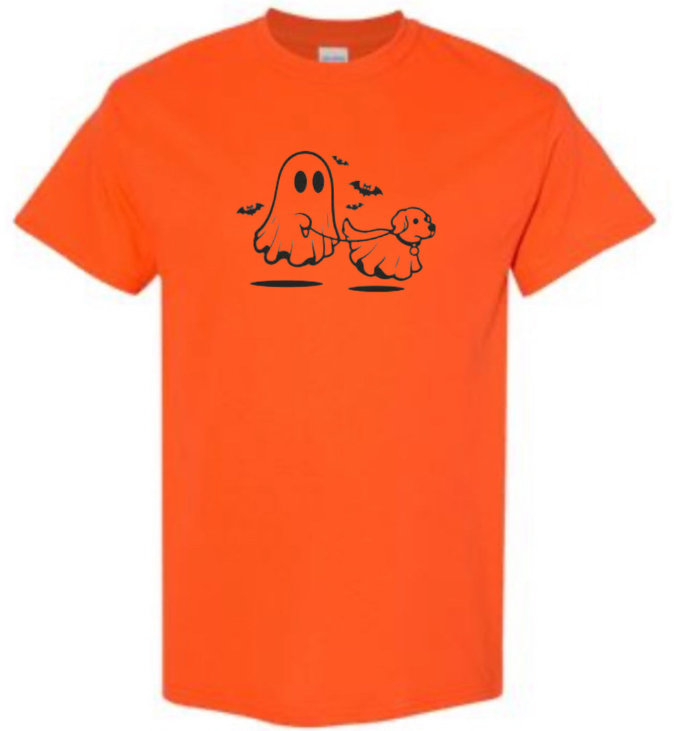Ghost Walking His Dog