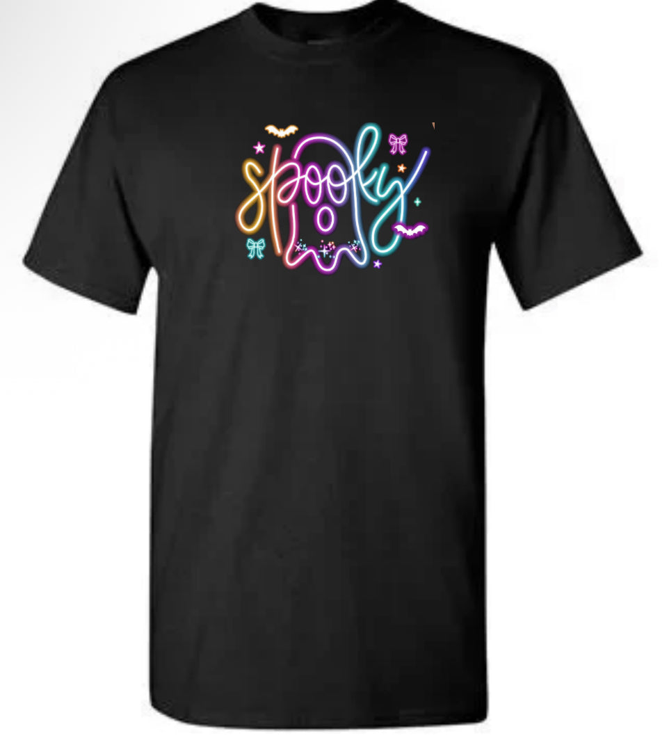 Neon Spooky Ghost
