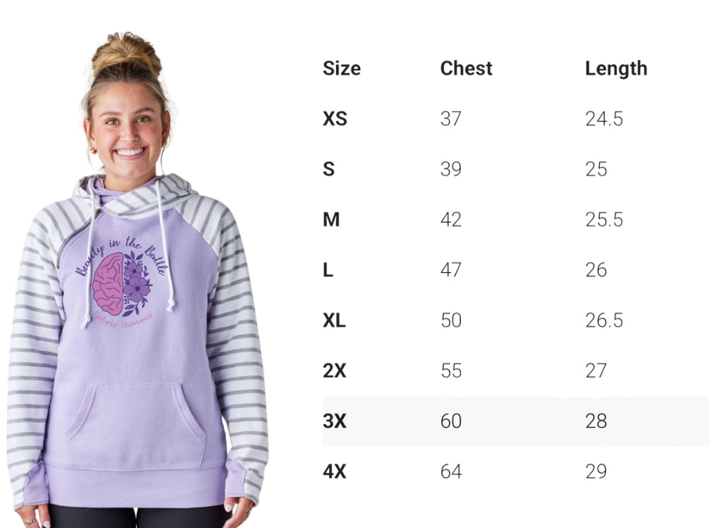 Beauty In The Battle Hoodie