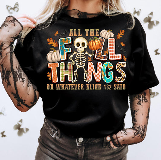 All the Fall things---Skeleton
