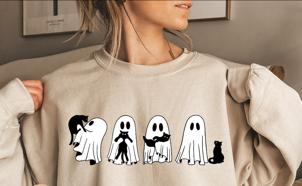 Ghosts and their cats