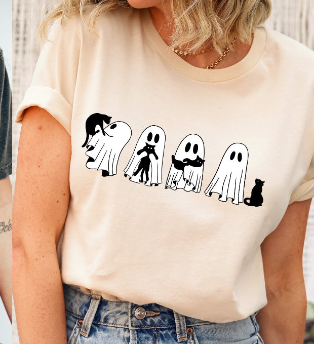 Ghosts and their cats