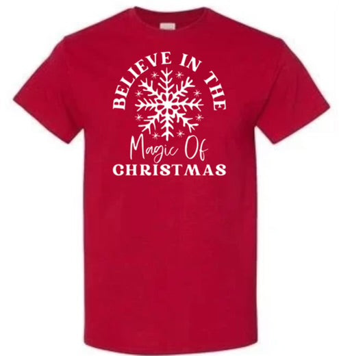 Believe in the Magic of Christmas T-shirt