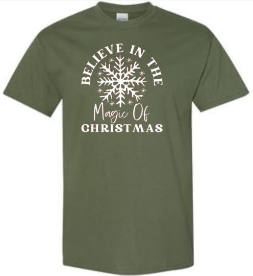 Believe in the Magic of Christmas T-shirt