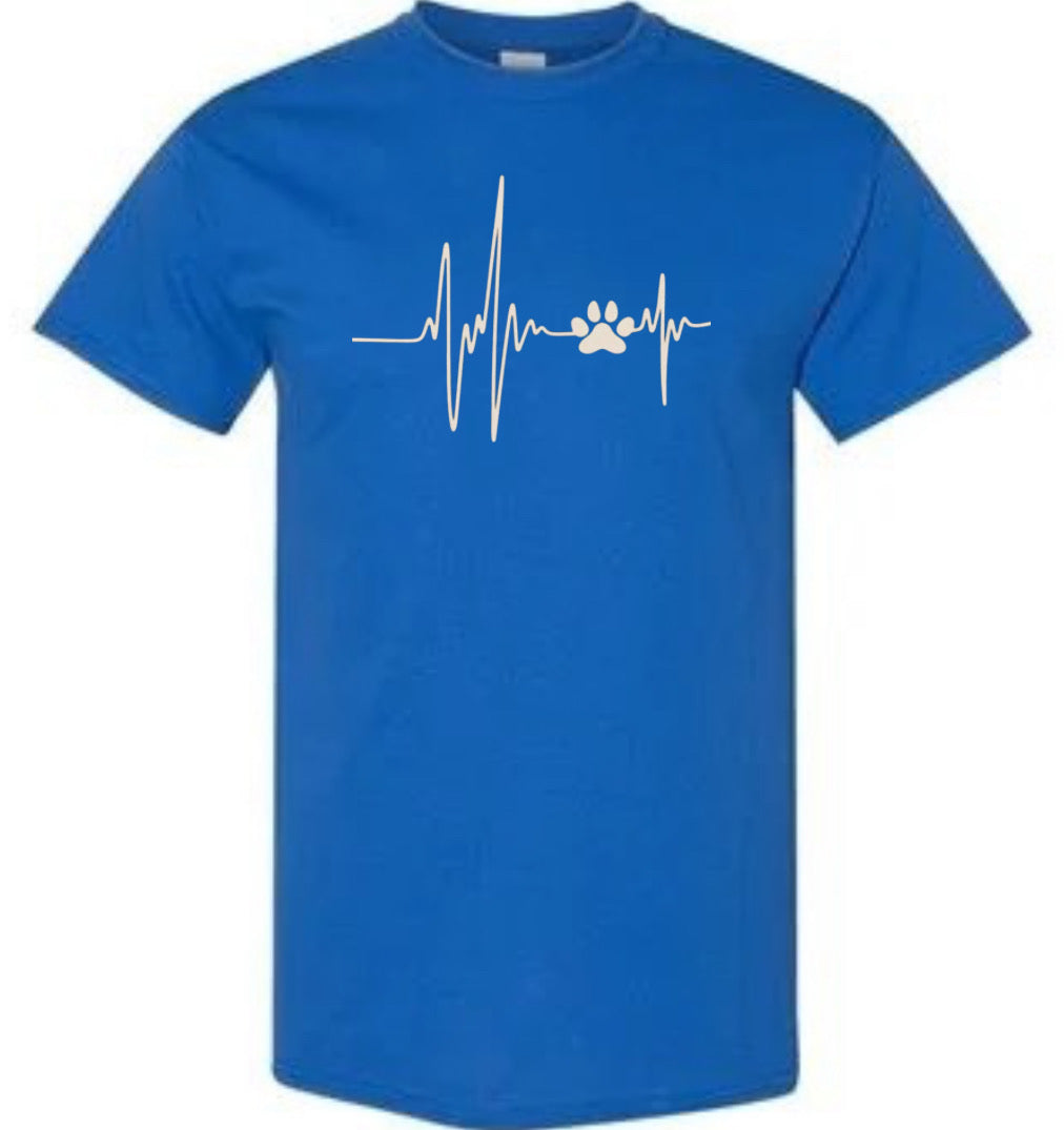 Love Dogs Heartbeat shirt