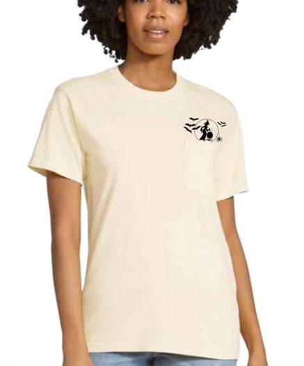 Witches Brew Comfort Color Pocket T-shirt