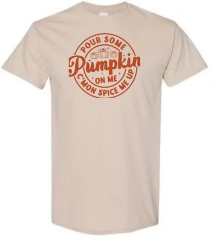 Pour some pumpkin on me