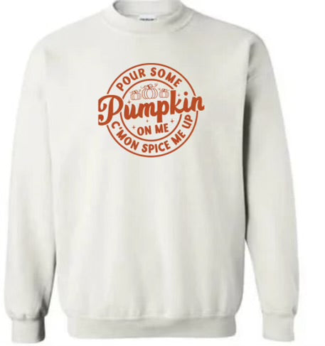 Pour some pumpkin on me