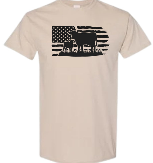 American Flag Cow