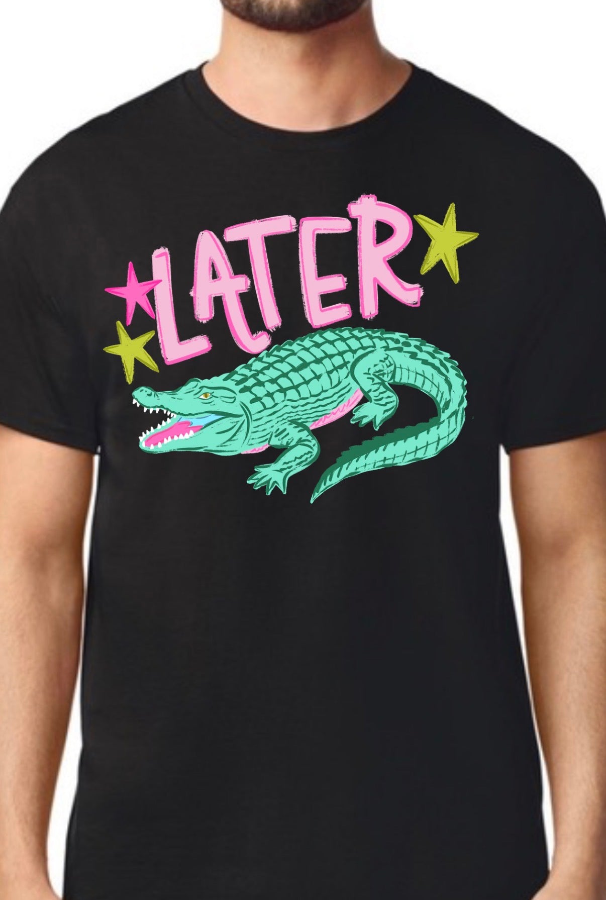 Later Gator, after while crocodile T-shirt