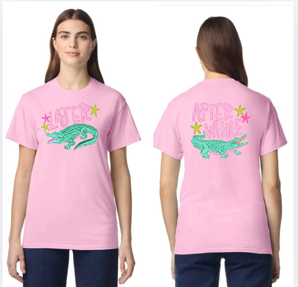Later Gator, after while crocodile T-shirt