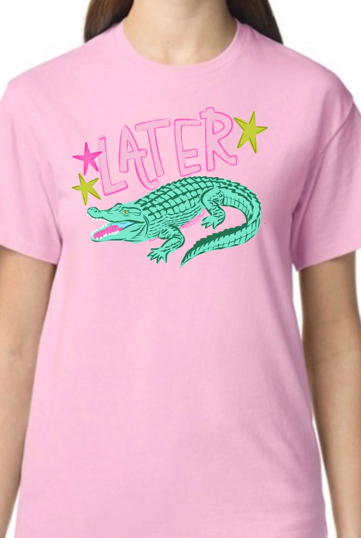 Later Gator, after while crocodile T-shirt