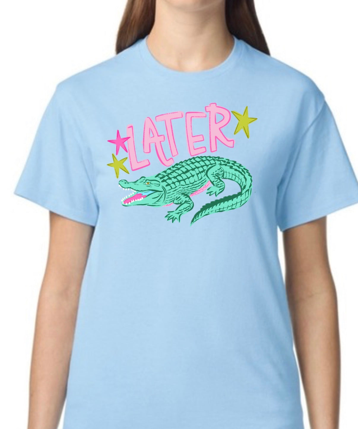 Later Gator, after while crocodile T-shirt