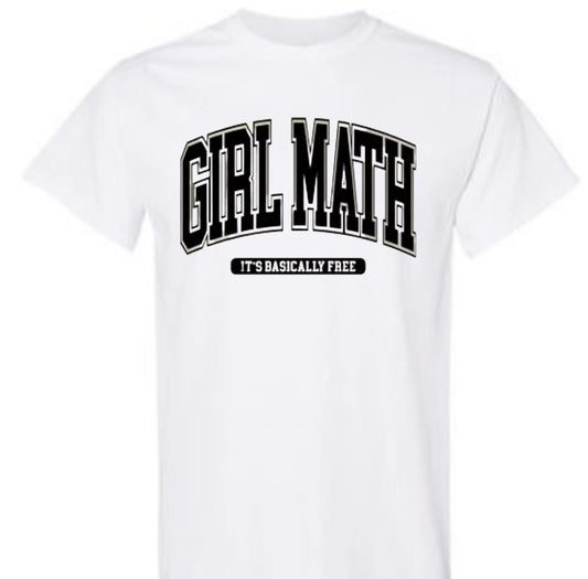 Girl Math Shirt