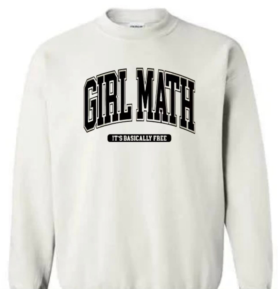 Girl Math Sweatshirt