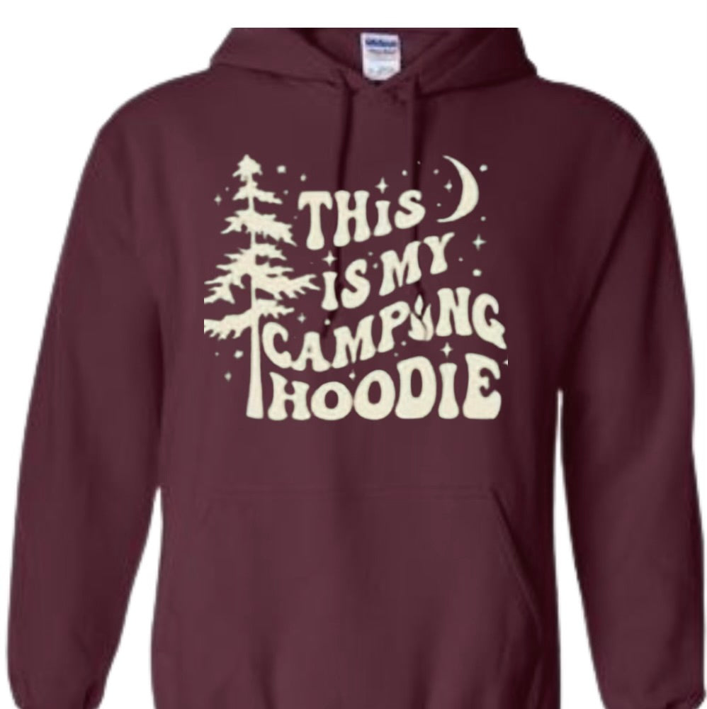 This is my camping hoodie