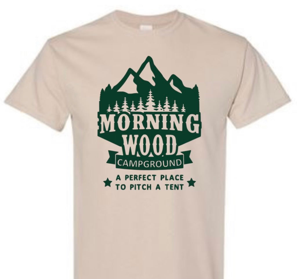 Morning Wood Campground shirt