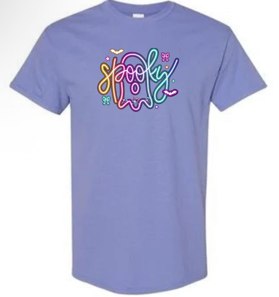 Neon Spooky Ghost