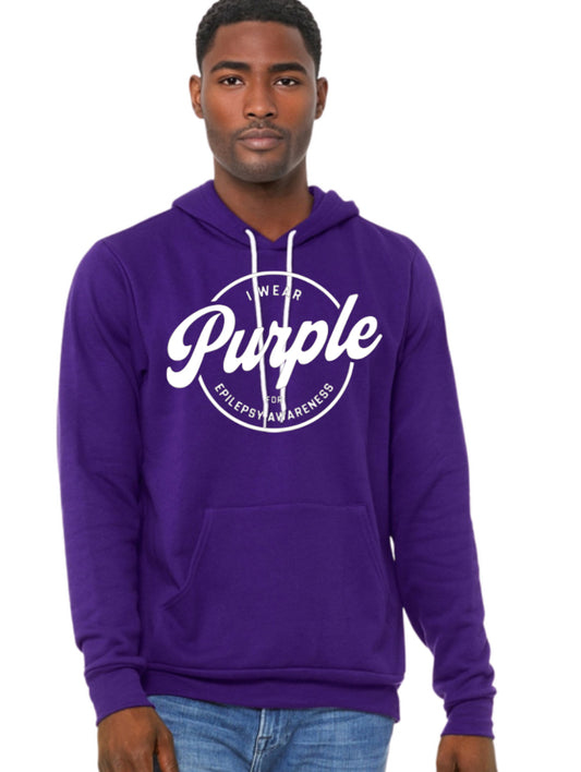 I Wear Purple Hoodie
