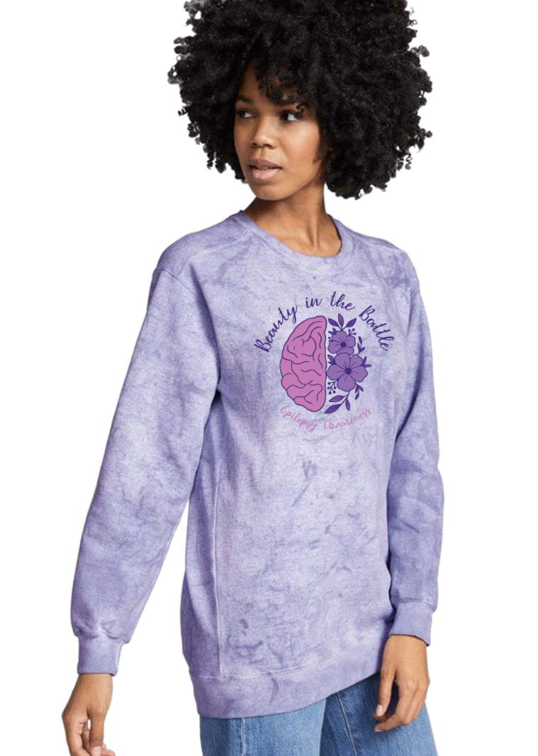 Beauty In The Battle Crewneck Sweatshirt