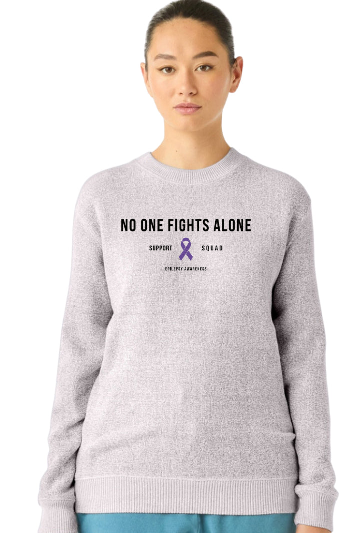 No One Fights Alone Crewneck Sweatshirt