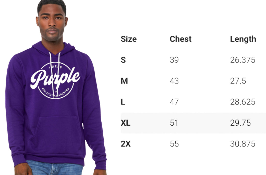 I Wear Purple Hoodie