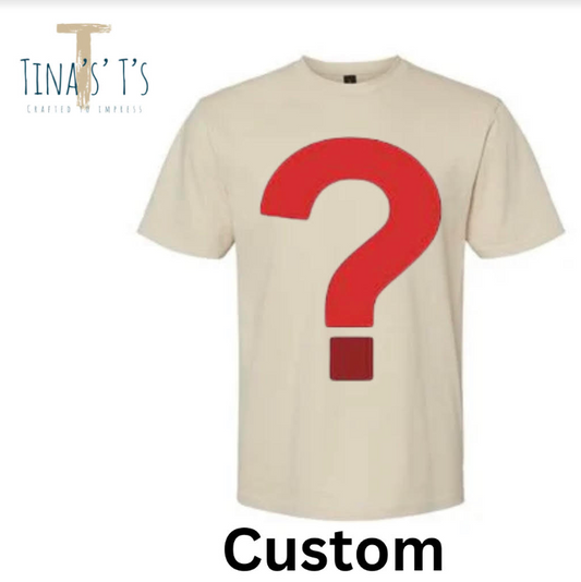 Build Your Own Custom Short Sleeve T-Shirt