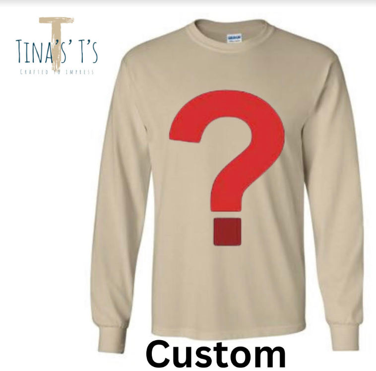 Build Your Own Custom Long Sleeve T-Shirt