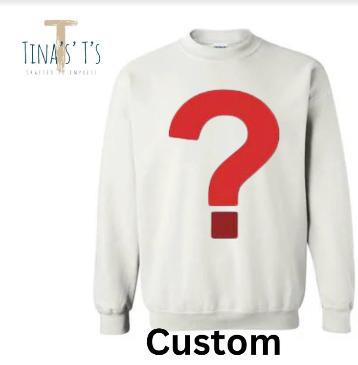 Build Your Own Custom Crew Neck Sweatshirt