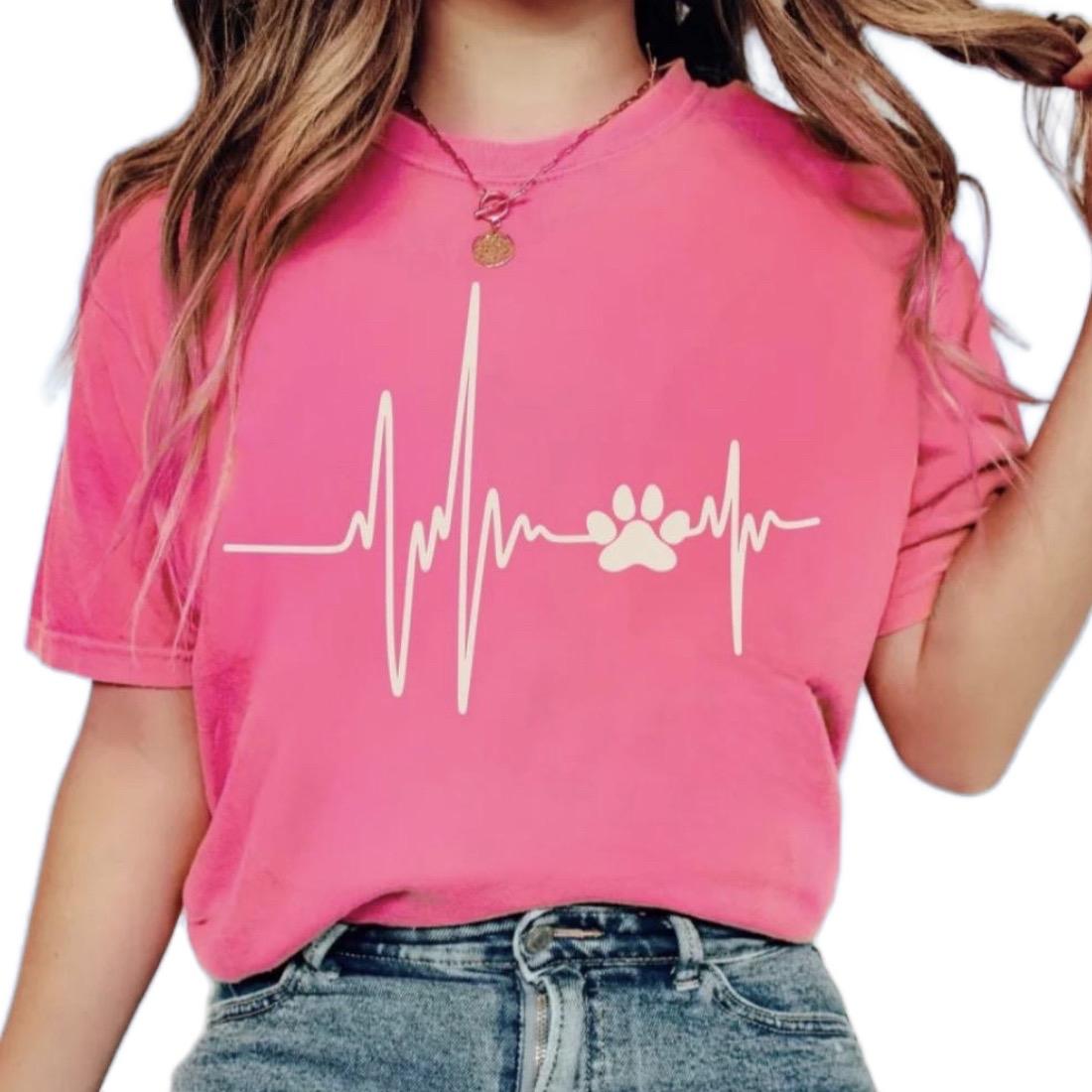 Love Dogs Heartbeat shirt